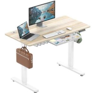 SHW Electric Height-Adjustable Desk