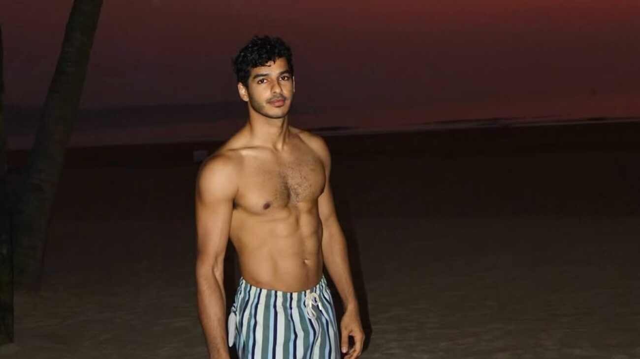 Ishaan Khatter bicep workout