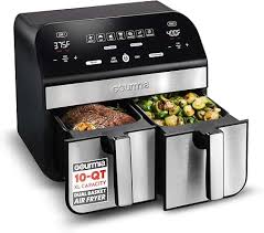 Instant Vortex Plus XL 8-Quart ClearCook Dual Basket