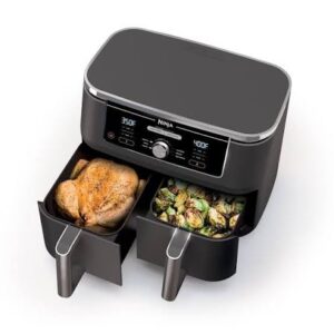 Ninja Foodi 6-in-1 10-Qt XL 2-Basket Air Fryer DZ401